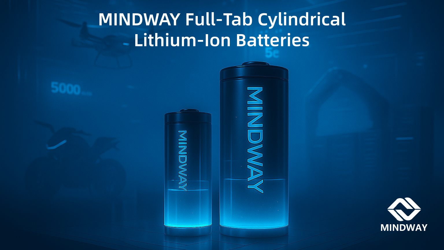Full-Tab Cylindrical Lithium-Ion Batteries